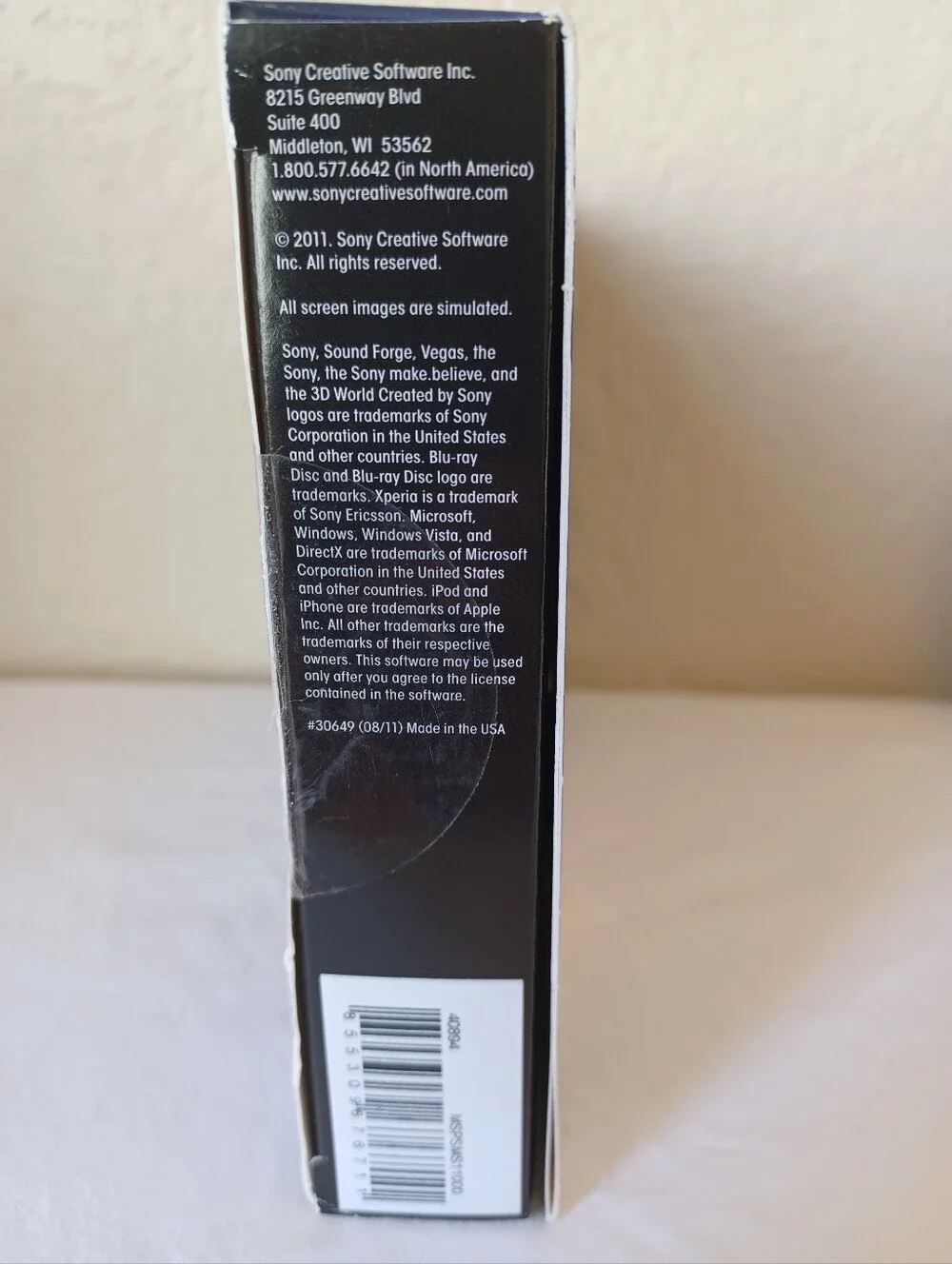 Sony Vegas Movie Studio HD Platinum 11 Video Editing Production Suite Software